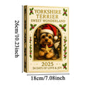 Yorkshire Terrier 24 Days Advent Calendar 2D Acrylic Ornaments Dog