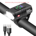 Bicycle Lights Bike Cycling TYPE-C Charging Digital Display