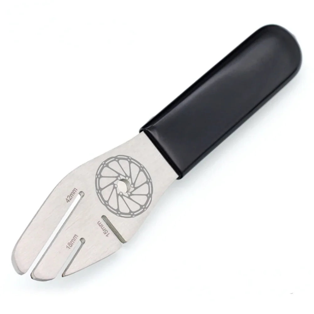 Bicycle Disc Brake Rotor Alignment Truing Tools Bike Accessories Disc Flattening Correction Wrench Stainless Steel Tool Zpaxo