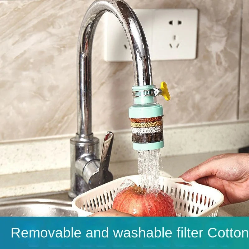 Faucet Filter Kitchen Household Water Purification Tool Six-layer
