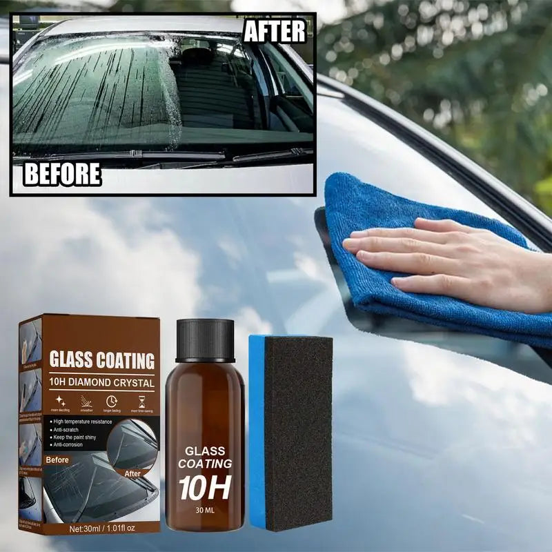 10H Car Glass Coating Anti-scratch Hydrophobic Polysiloxane Nano