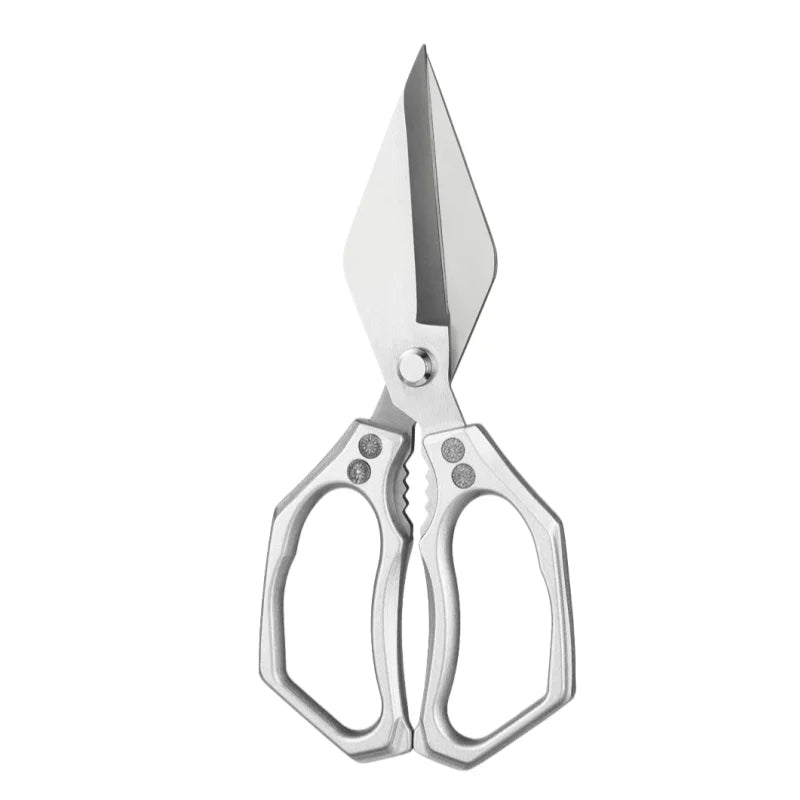 Stainless Steel Chicken Bone Scissors Kitchen Household Food Fish Zpaxo silvery