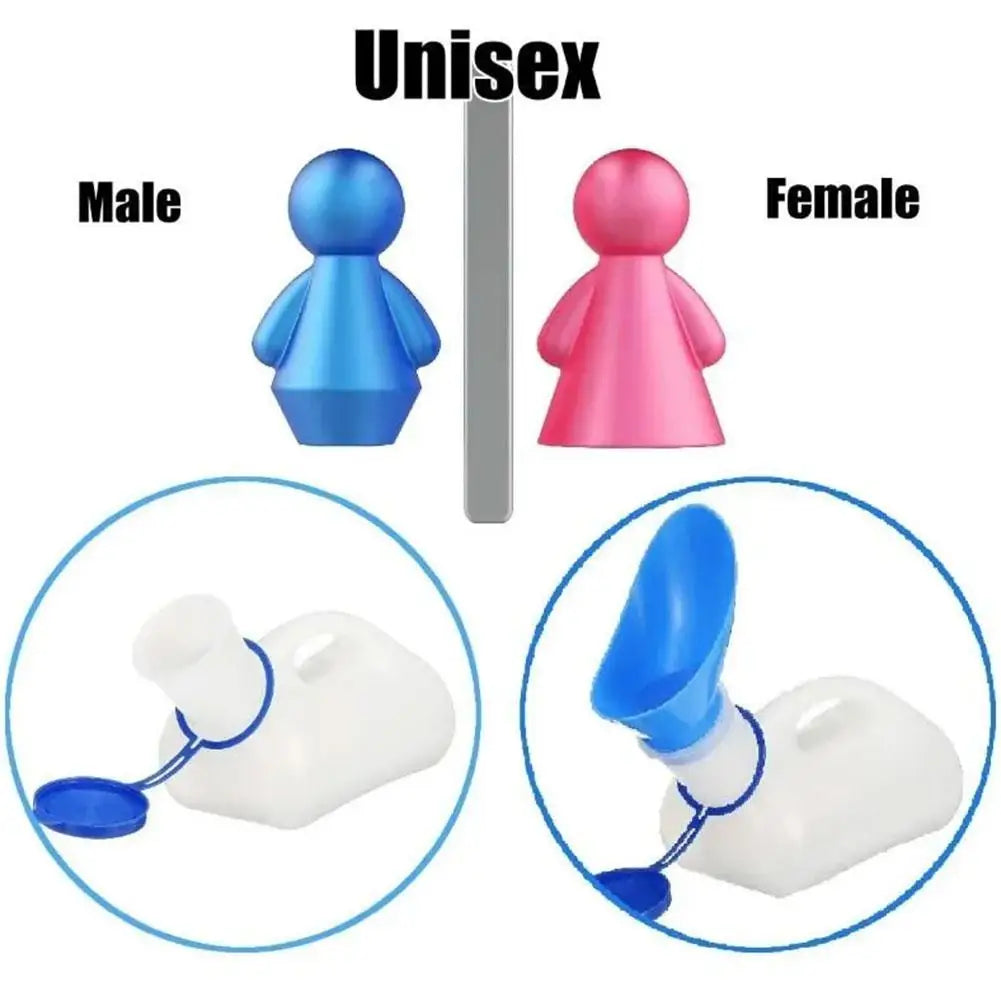1000ML Portable Urinal Bottle – Unisex Travel & Camping Aid Portable Urinal Bottle Zpaxo
