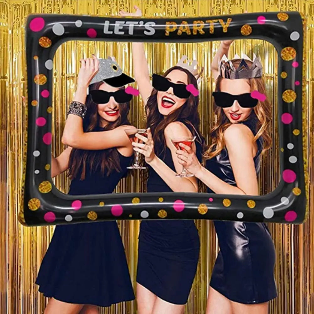 Decoration Picture Frame Selfie Party Fun Photo Booth Prop Birthday