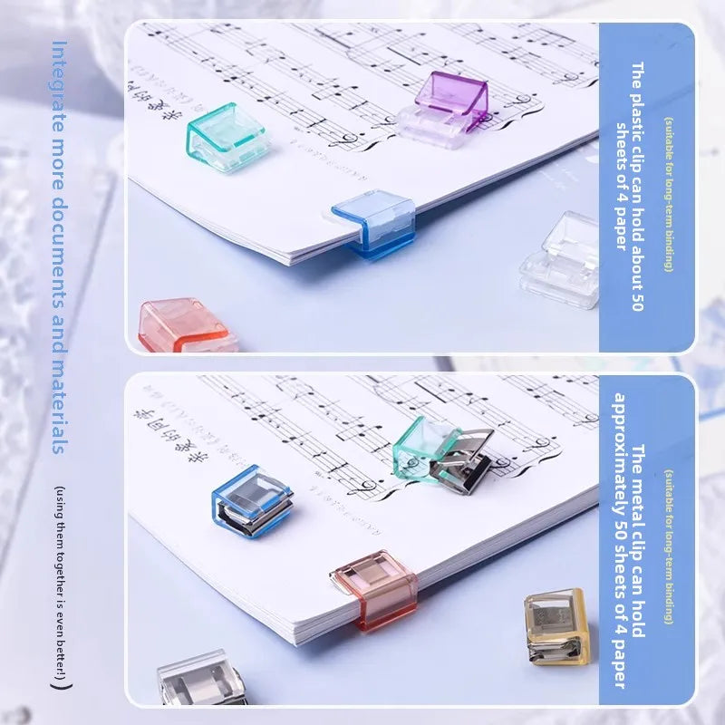 Creative Push Clip File Organization Test Paper Storage