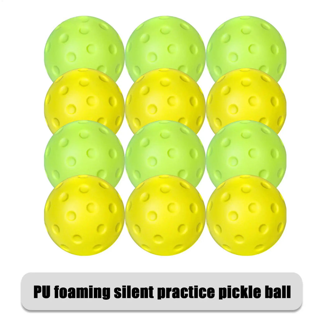 Silent Indoor Pickleball Practice Ball – PU Foam Training Ball Pickleball Training Ball Zpaxo