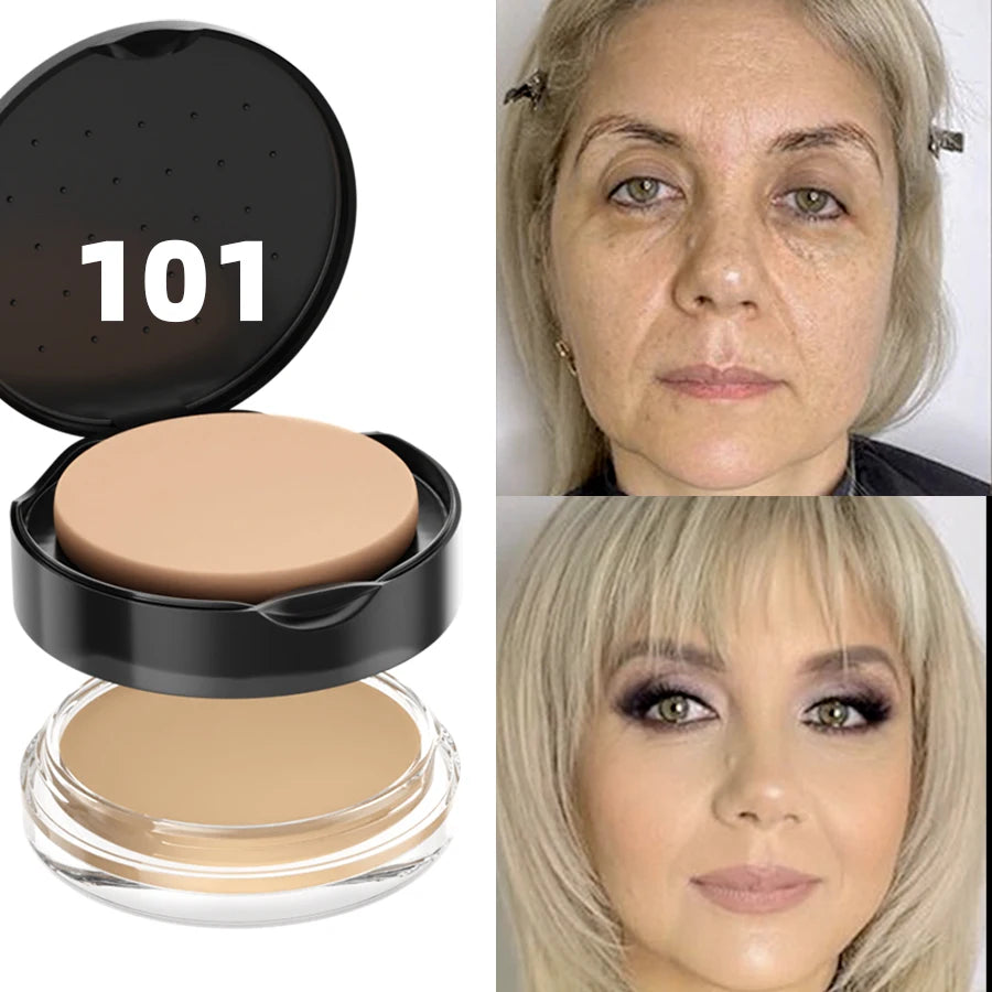 9-Color Coverage Foundation Concealer Cover Anti Dark Circle Freckle