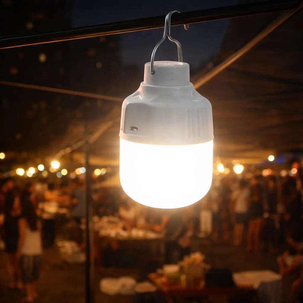 USB Rechargeable LED Camping Lantern High Brightness Portable Outdoor Light Emergency Tent Lamp for Fishing Hiking Night Use Zpaxo