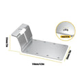 T Post Mount Bracket Weather-resistant Adjustable Anti-tip Stand