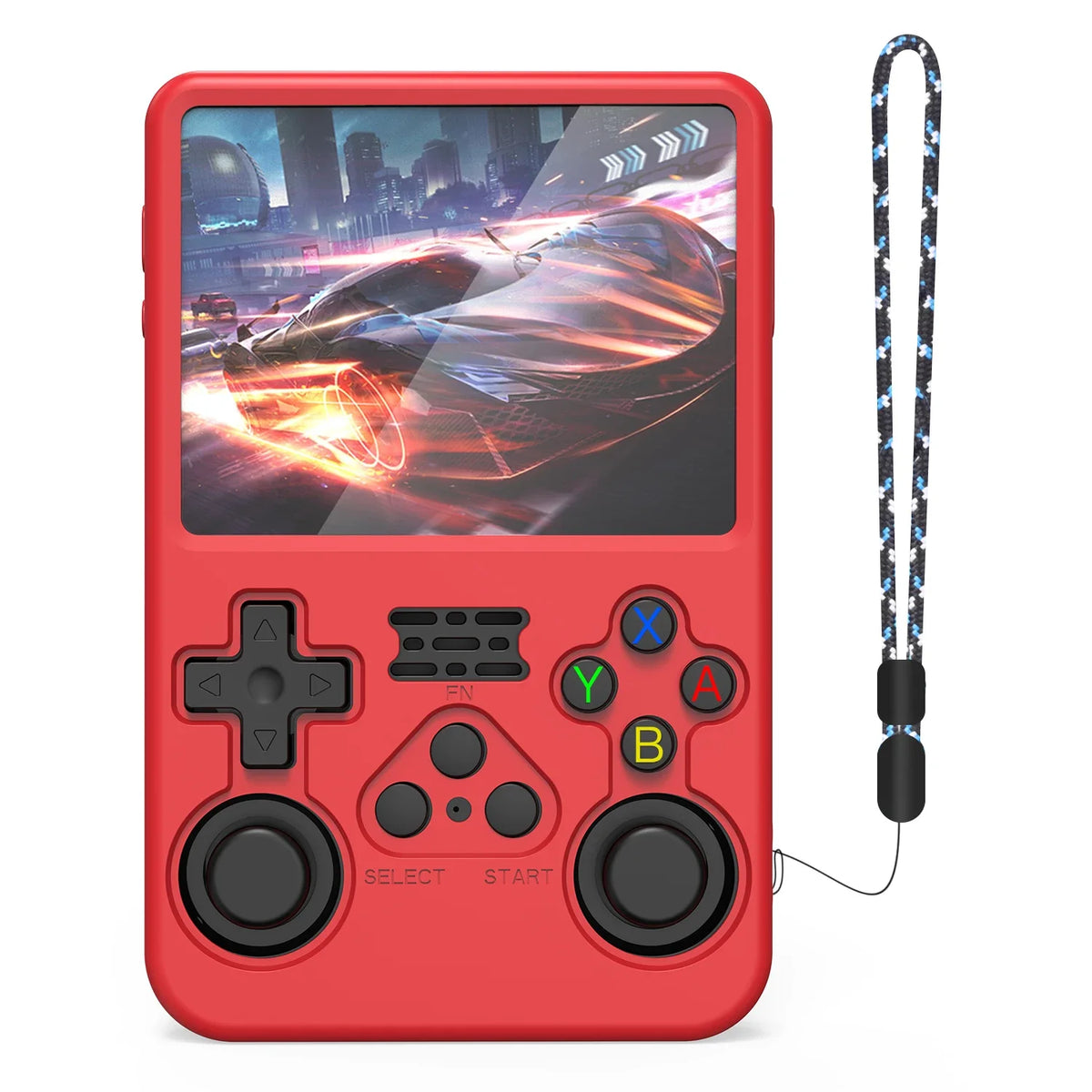 R36s Silicone Case Games Premium Handheld Game Console Protective Zpaxo Red