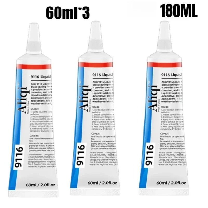 15/60ml Strong Fabric Glue Waterproof Strong Adhesive High Temp Data Cable Sealant Insulating Tape Headset Electrician Tape Zpaxo 3pcs 60ml