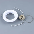 LED Downlights Frame Round Fixture Adjustable Downlight Led Holders Cutout For MR16 GU10 Bulb Holder Recessed LED Spot Light Zpaxo A2