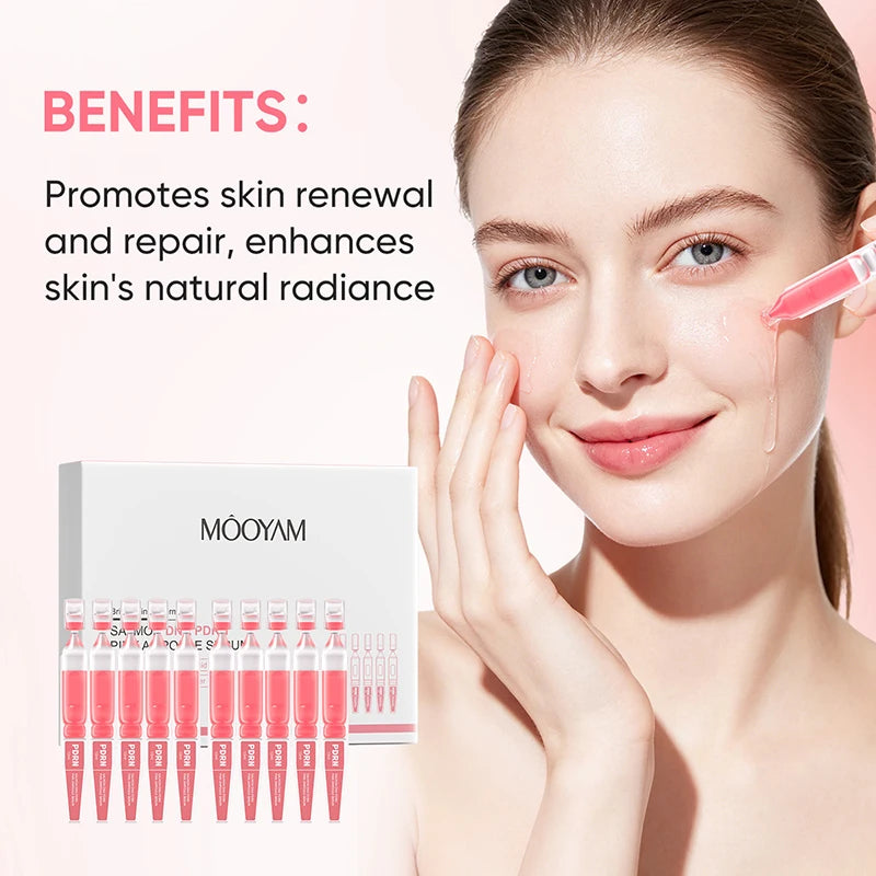 PDRN Salmon Pink Face Serum – Hydrating & Repairing Essence Face Serum Essence Zpaxo