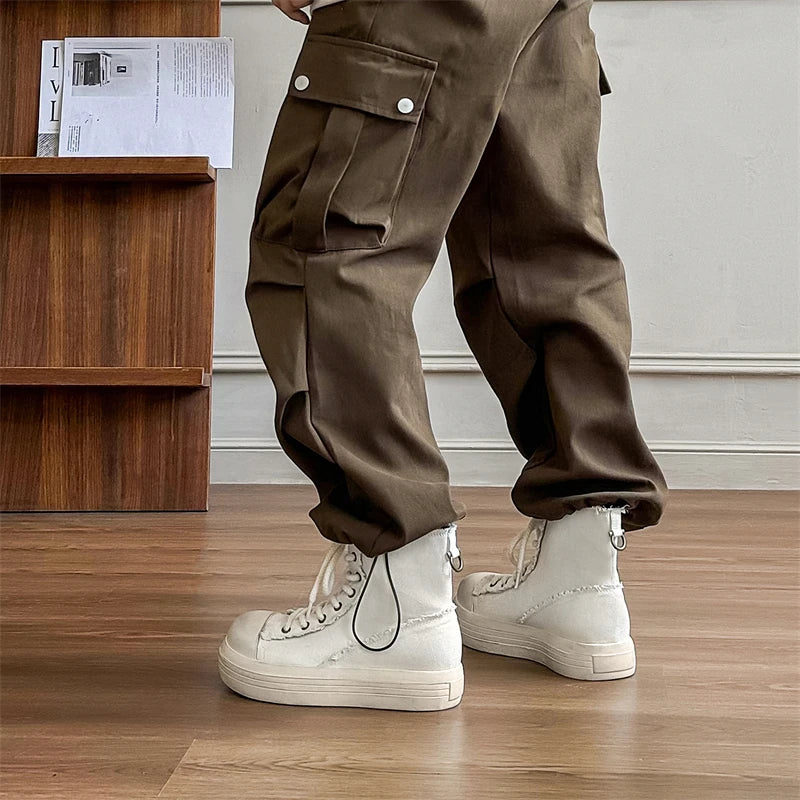 Men's Casual Sneakers Luxury Trainer Shoes Breathable Race Running