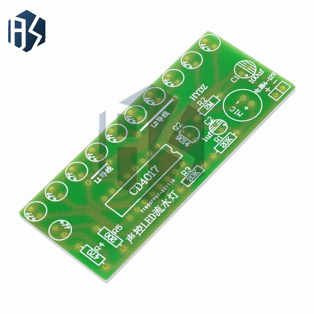 Funny 10 Audio Level Indicator LM3915 DIY Electronic Suite Zpaxo