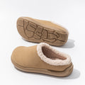 Removable Insole Women's Cozy Fuzzy Slippers Warm Thick Non-slip Sole