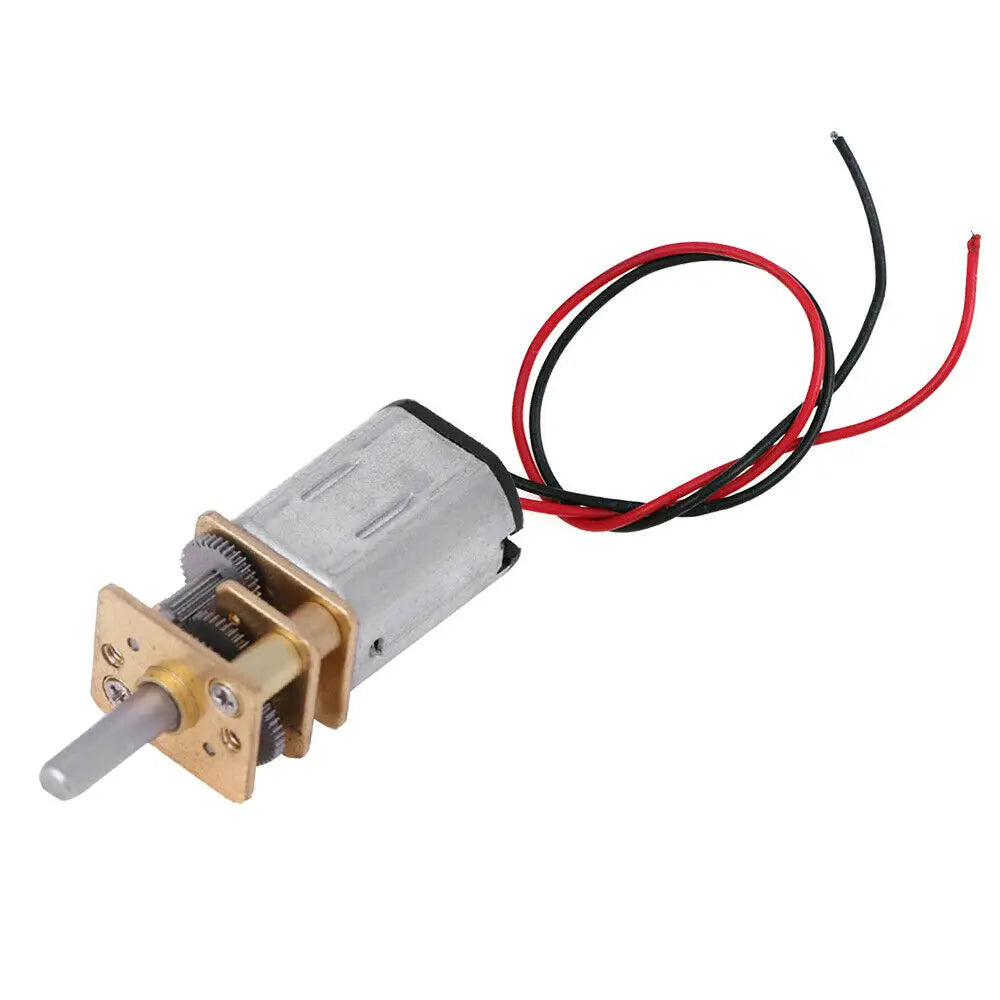 DC 3V-6V 60RPM Slow Speed Micro Mini N20 Full Metal Gearbox Gear