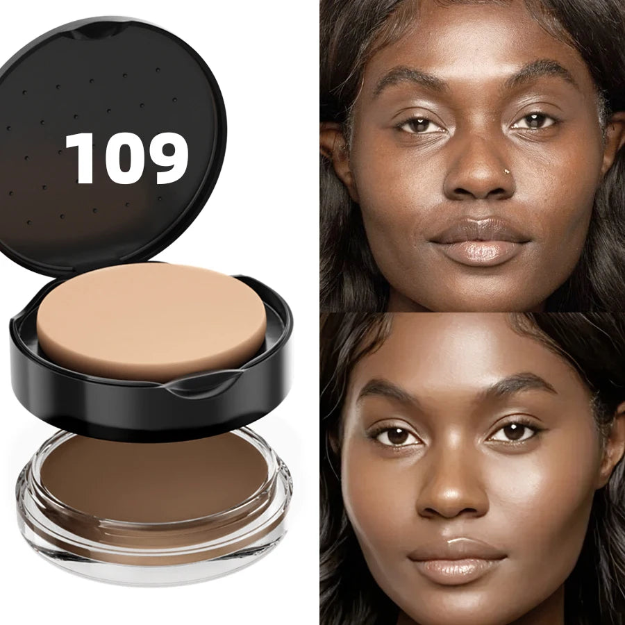 9-Color Coverage Foundation Concealer Cover Anti Dark Circle Freckle Zpaxo 109