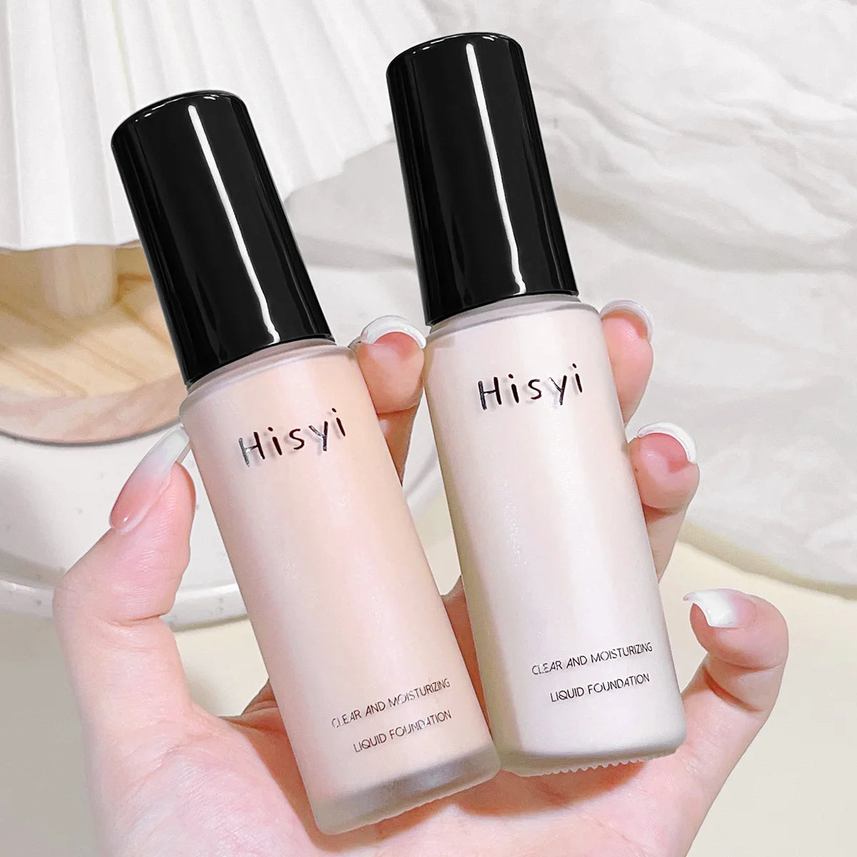 HISYI Moisturizing contour foundation whitening waterproof and sweat-proof makeup concealer long-lasting makeup cosmetics Zpaxo