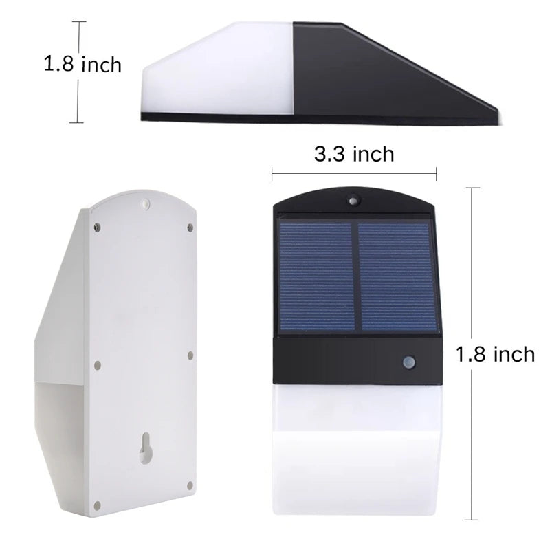 Newest Solar LED Lights Design Radar Sensor Shed Light Outdoor Zpaxo