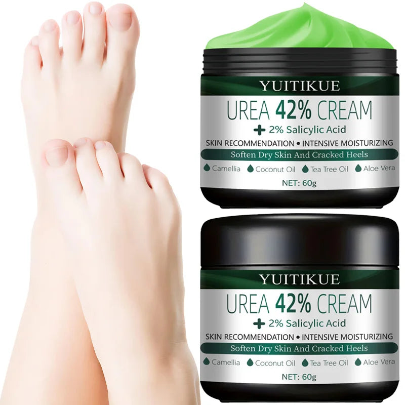 YUITIKUE 42% Urea Foot Cream with 2% Salicylic Acid – 60g Urea Foot Cream Zpaxo