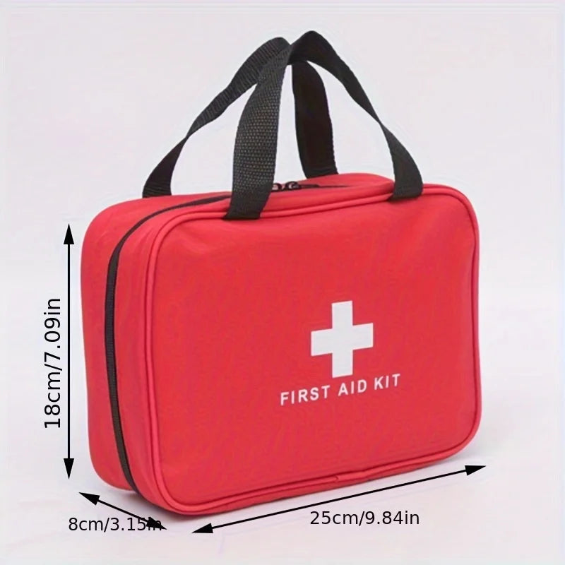 First Aid Kit Emergency Survival Bag Handbag Durable Trauma Bag Compact Rescue Tote Bag Portable Medicine Storage Bag Zpaxo
