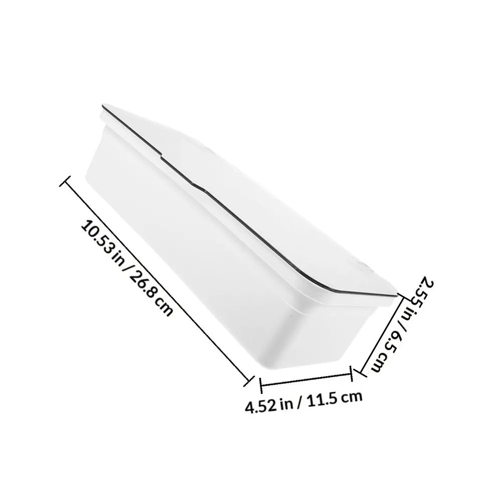 Sleek Chopstick Storage Box Lid Multi Functional Cutlery Organizer