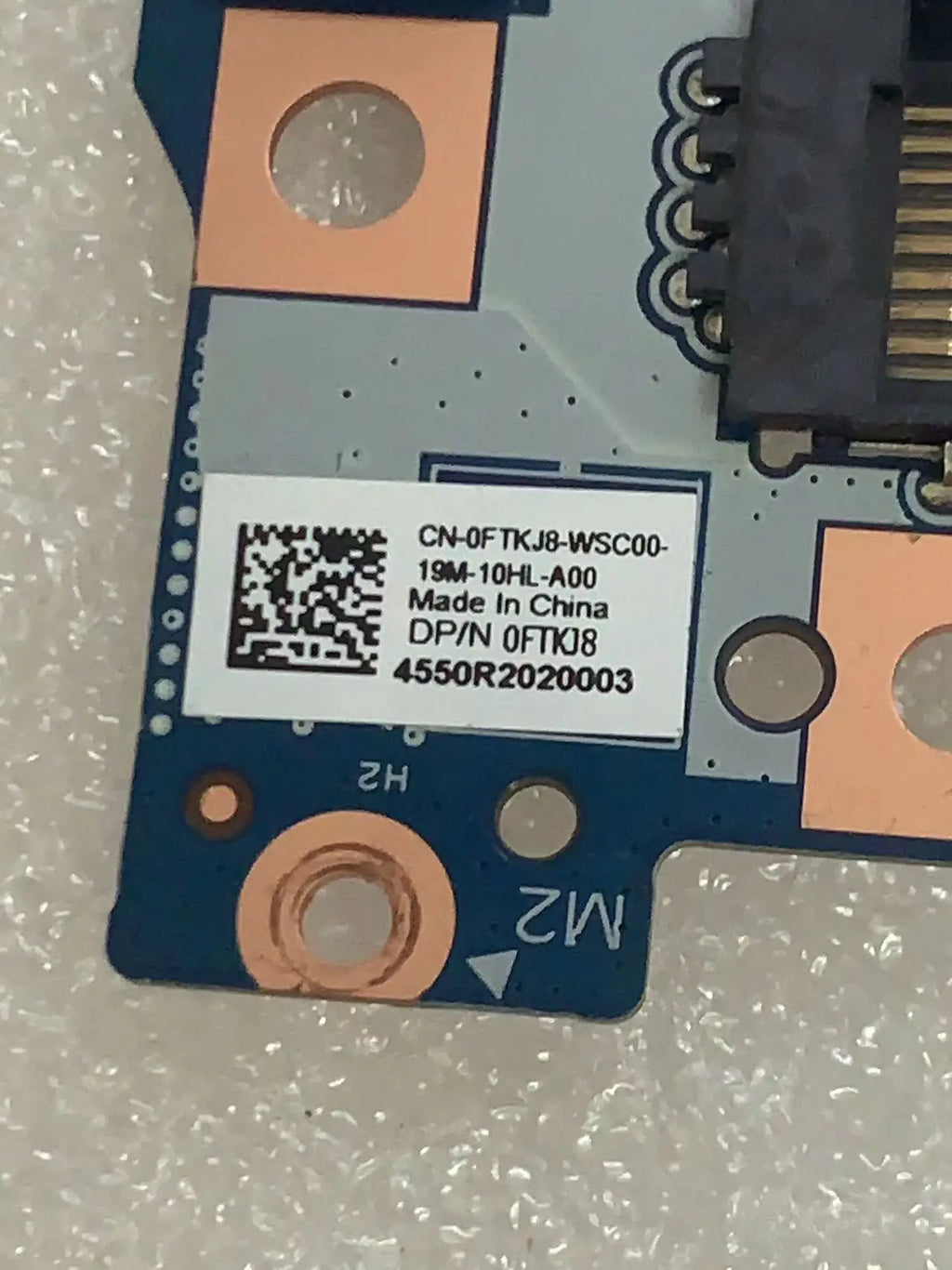 Used-like Dell Latitude 3420 Right-side IO Circuit Board SD Slot