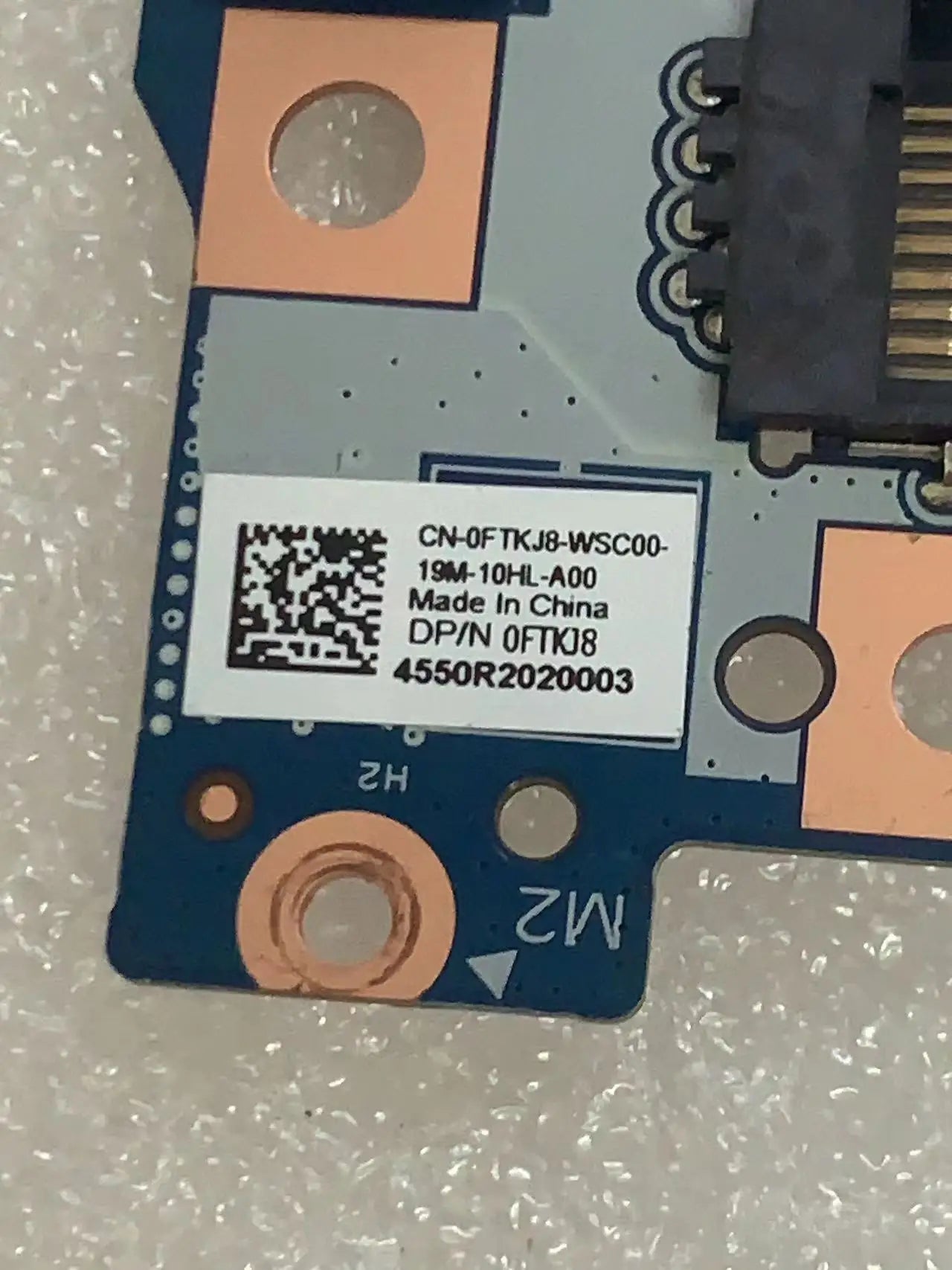 Used-like Dell Latitude 3420 Right-side IO Circuit Board SD Slot