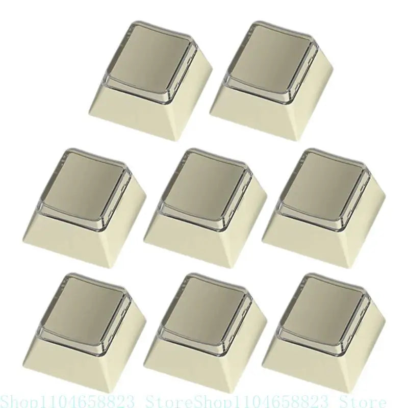 Original Height Blank Keycaps 8Pcs/Set For Mechanical Keyboards For Office Use Gaming and Keyboard Projects Zpaxo