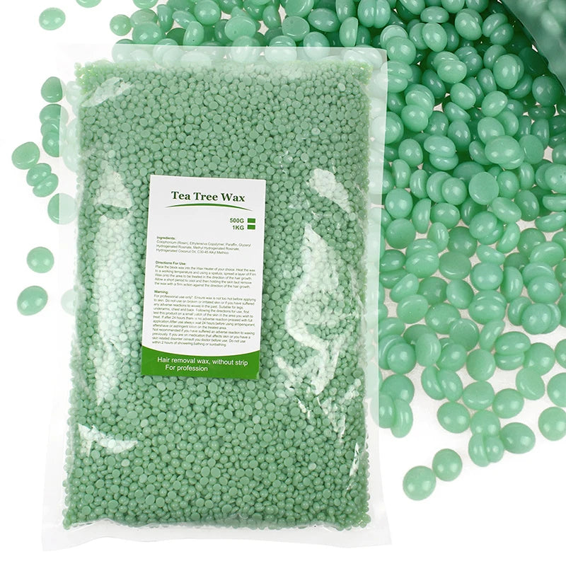Hard Wax Beans Hair Removal – 500g/300g/50g Unisex Depilatory Wax Beans Zpaxo