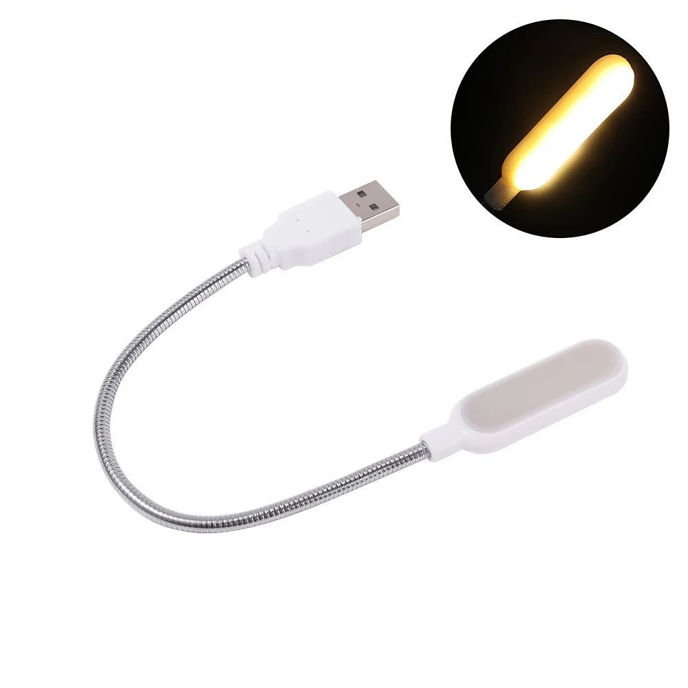 POCKETMAN USB Book Light – Flexible LED Reading Light for Laptop