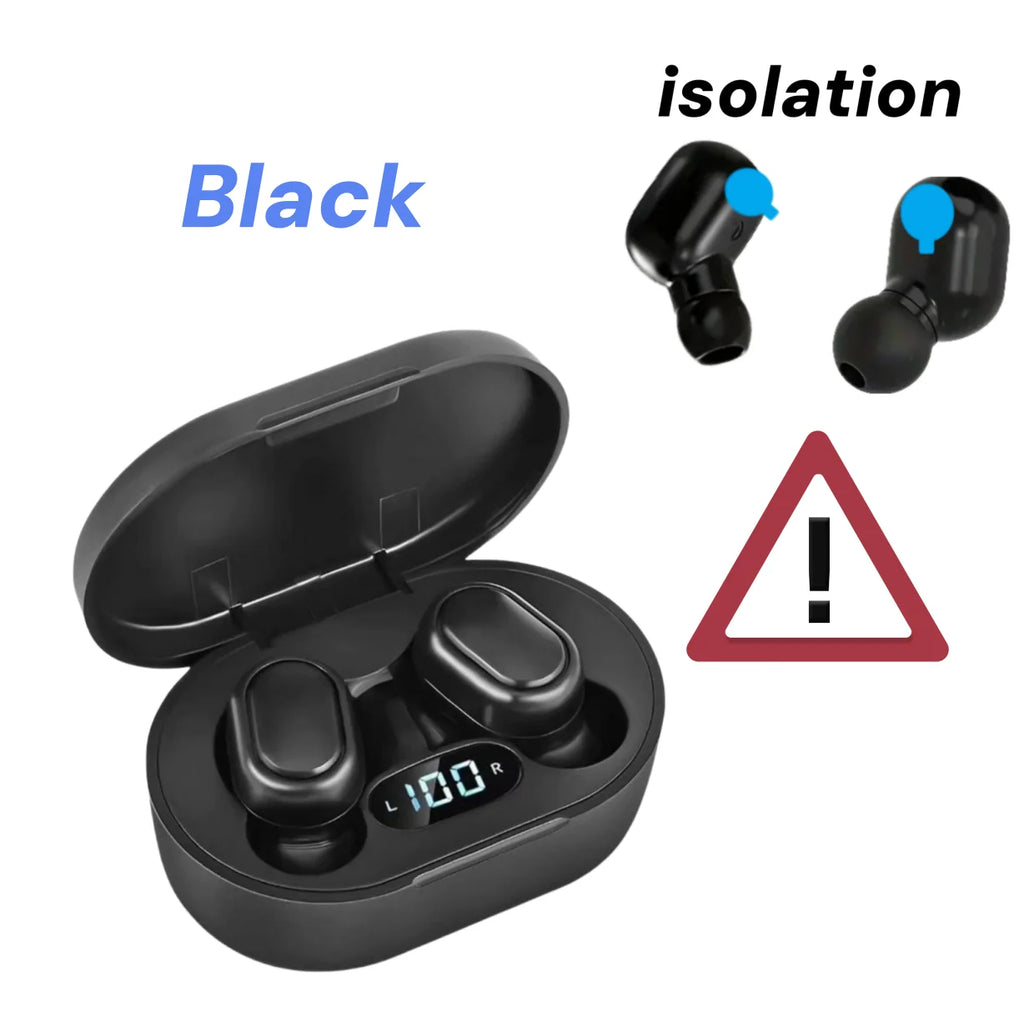 E7S TWS True Wireless Earphones Digital Display Screen Bluetooth 5 4