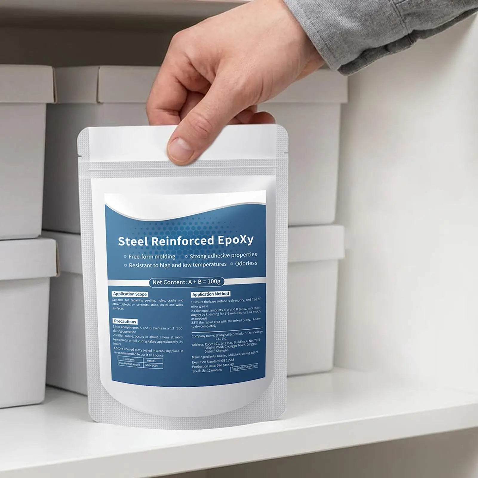 Epoxy Putty Repair Clay Waterproof Heat Resistant Strength Filler