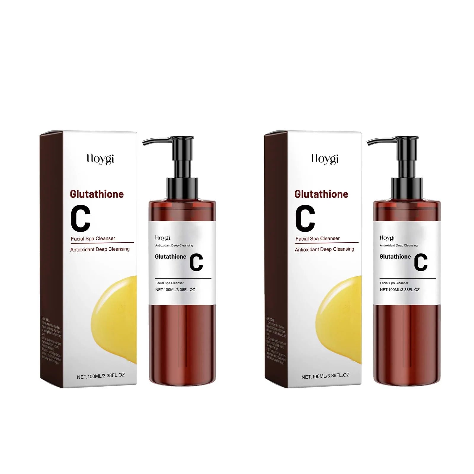 Eelhoe Vitamin C Cleansing Oil – Makeup & Blackhead Remover Facial Cleansing Oil Zpaxo 2Pcs