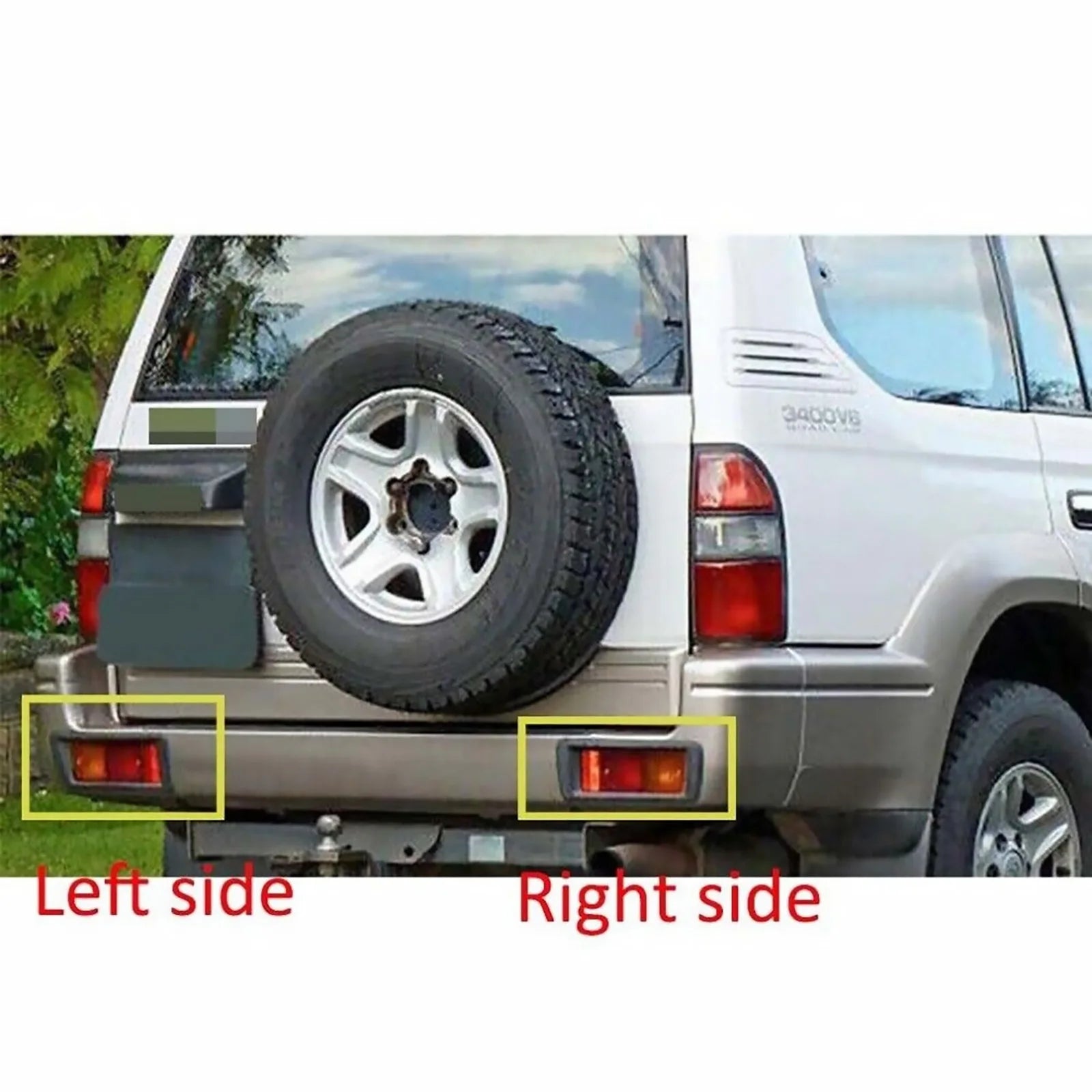 Car Rear Bumper Lights Tail Lamp 81550-60440 81550-60520 Replacement