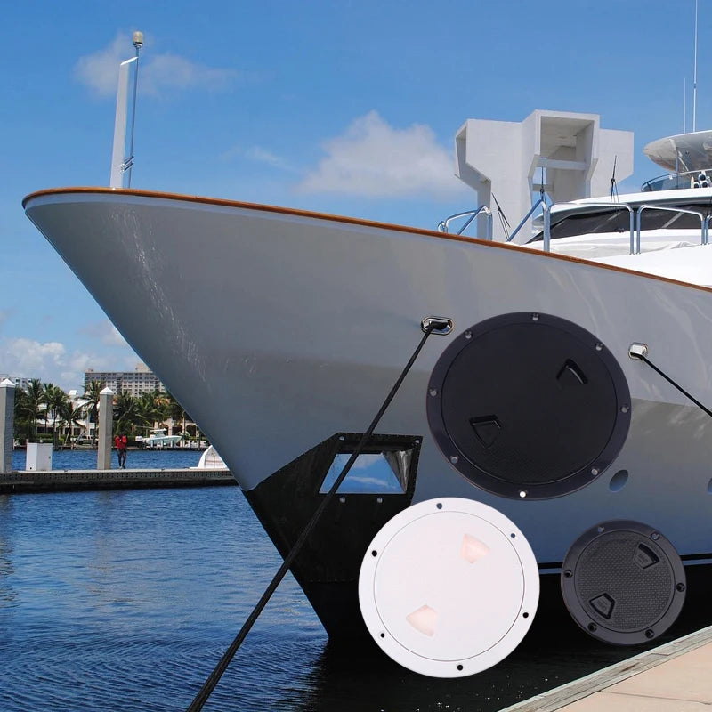 ABS Round Inspection Hatch Cover 4" 6" 8" – Kayak & Yacht