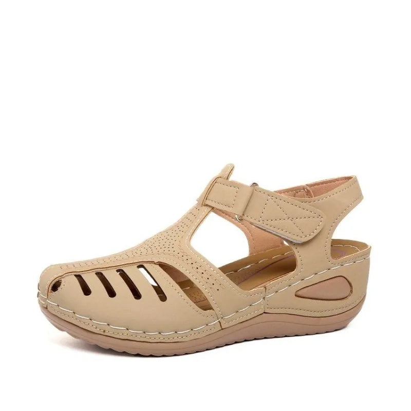 Summer Women Sandals Lightweight Wedge Shoes Trend Premium Orthopedic Zpaxo
