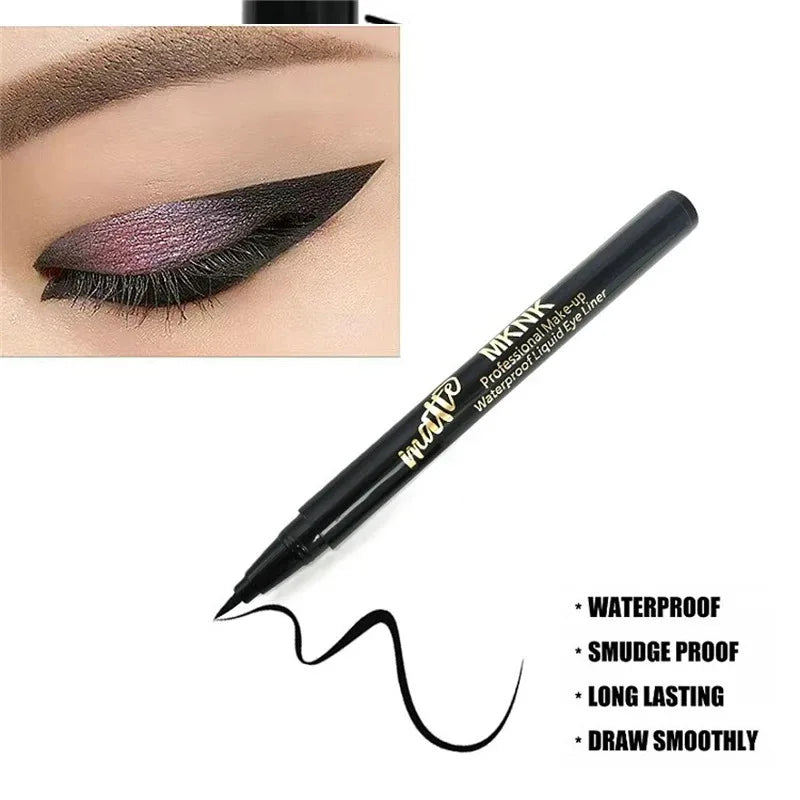 Ultra Thin Quick-dry Eyeliner Pencil Lasting Smooth Matte Black Lower Eyelash Eye Liner Pen Liquid Eyeliner Pen Eyes Cosmetics Zpaxo
