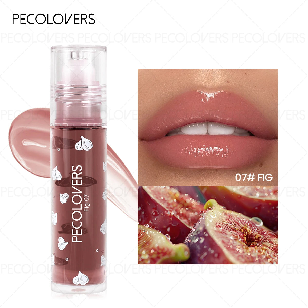 Moisturizing Lip Oil Jelly Strawberry Tinted Capsule Liquid Lip Blam Waterproof Transparent Color Lip Oil Zpaxo 07