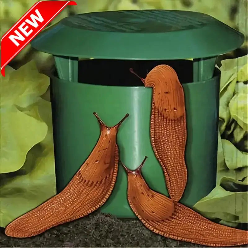 [High-Quality Snail Trap] Durable High-Quality Snail & Slug Trap - Safe Plastic Cage for Vegetables and Flowers Zpaxo