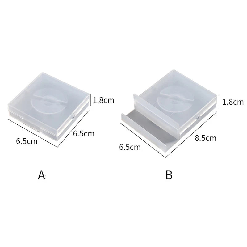 Rotatable Transparent Square Wire Winder Box Cable Management Zpaxo