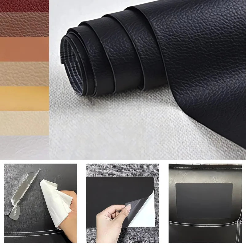 25x60CM Self Adhesive PU Leather Repair Patch Patches Furniture Car