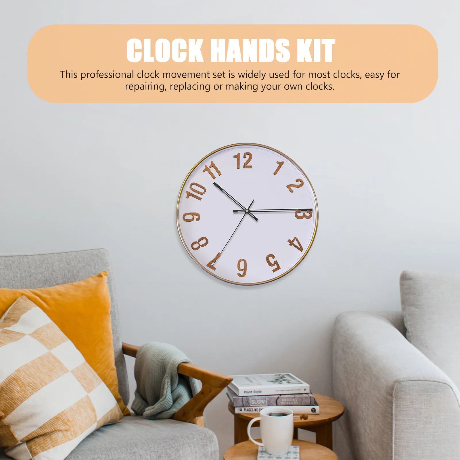Clock Movement Repair Replacement Wall Mechanism Accessories Motor