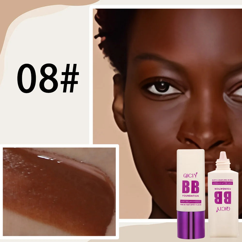 BB Cream Lasting Concealer Light Base Grooming Natural Obedience Foundation Zpaxo 08