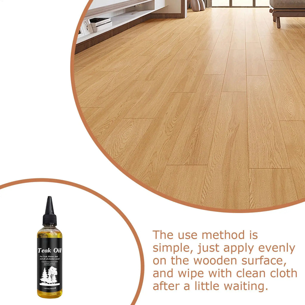 Teak Oil Wood Finish Furniture Hardwood Polisher Conditioner