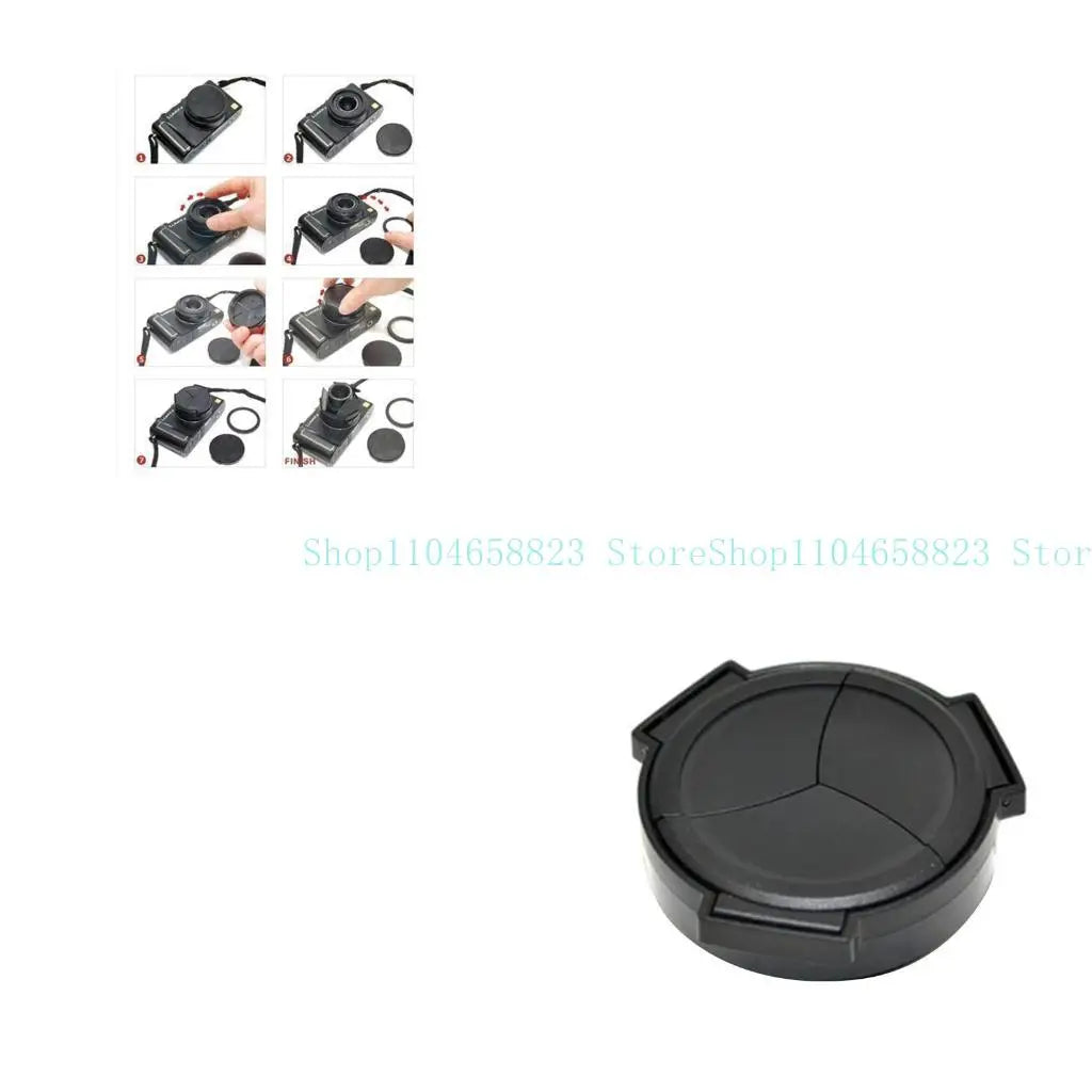 Professional Self-retaining Black Auto Open Close Lens Cap XZ-1 XZ-2 Zpaxo