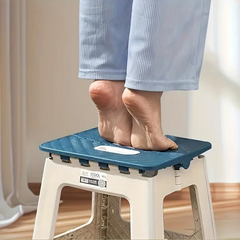 Simple Office Stool, Fashionable, Beautiful, Sturdy and Durable, Folding Stool for Home Use, Easy to Store, Office Folding Stool Zpaxo