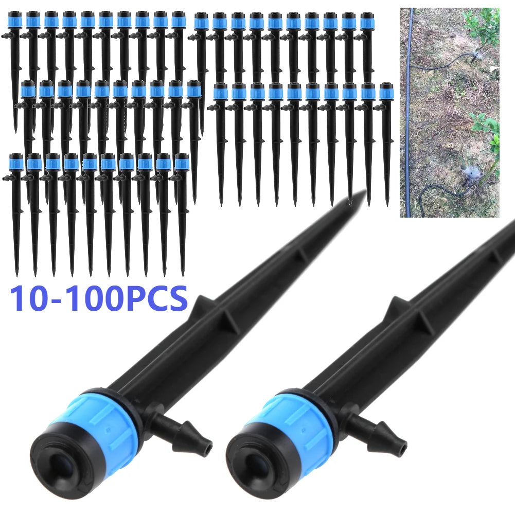 10-100pcs Auto Drip Irrigation Watering System Automatic Watering Spike for Plants Flower Indoor Garden Waterers Kits Zpaxo