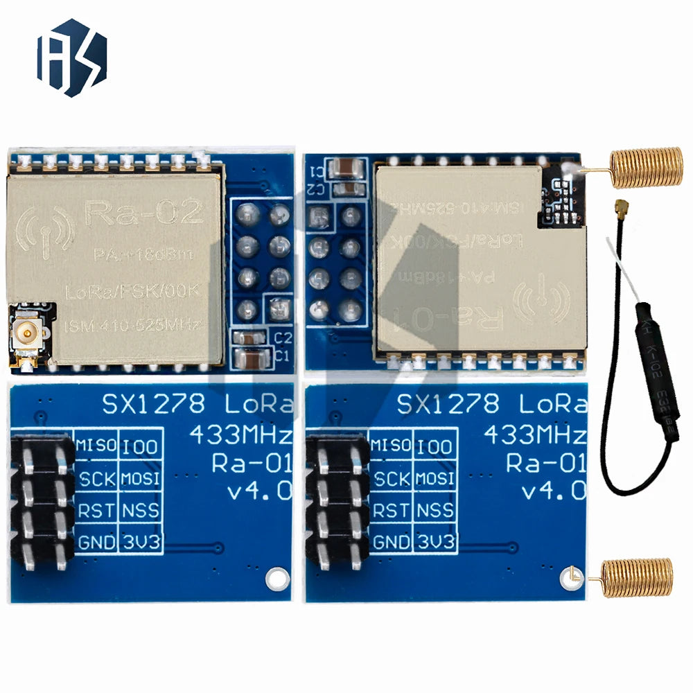 Lora SX1278 RA-01 RA-02 Spread Spectrum Wireless Module 433MHz S Zpaxo